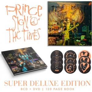 Warner Prince: Sign 'O' The Times (Remastered Album, Deluxe Edition) - 8CD+DVD (035629)