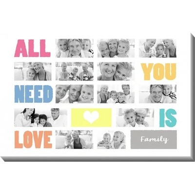 Obrazy, All you need is love, 100x70 cm - 21797