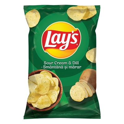 Lay's Лейс сметана и копър