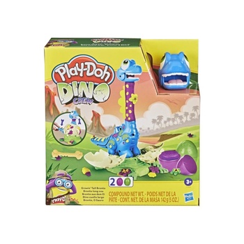 Image 1 of Hasbro Play Doh - Комплект бебе Бронтозавър с растящ врат