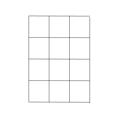 Emy 8588002263484 samolepící bílé A4 70 x 74 mm 100 listů