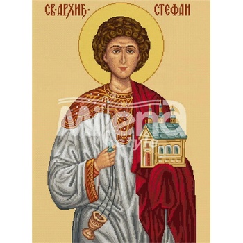 Milena Style Свети Стефан - гоблен със схема конци dmc 1: 1