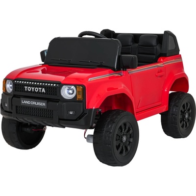 RKToys Elektrické autíčko Toyota Land Cruiser PRADO červená