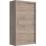 EMS Гардероб с плъзгащи врати SAPHIRA 150x215 см, дъб сонома (MT0004)
