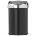 Brabantia Кошче за отпадъци Touch Bin с капак от стомана 3 л черно (364440)