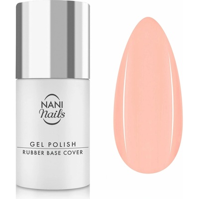 NANI gel lak Rubber Base Cover Delicate Coral 5 ml