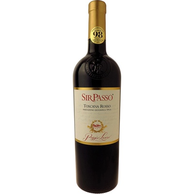 Poggio LAURO Sir Passo Toscana Rosso červené 2020 14% 0,75 l (čistá fľaša)