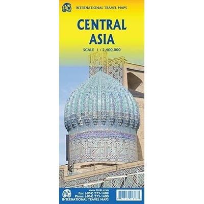 mapa Central Asia 1:2,4 mil. ITM