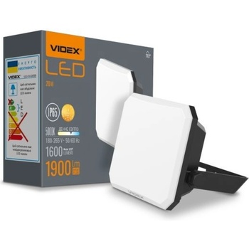 Videx LED прожектор Videx Flood 20W/5K (VLE-F3-0205B)