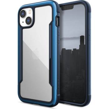 Raptic Кейс Raptic X-Doria Shield Case за iPhone 14, брониран гръб, син
