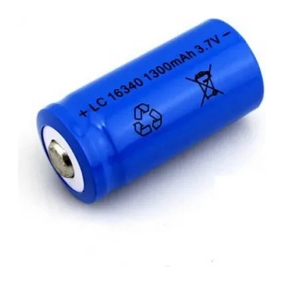 Акумулаторна батерия, 3, 7V, 1300mAh, 16340, Li-ion