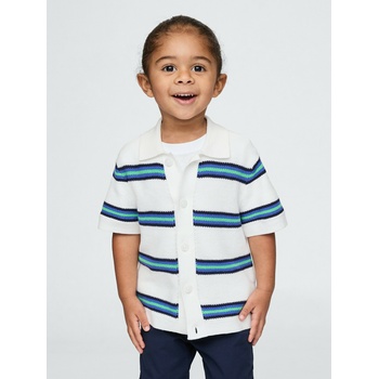 GAP Бебешка риза на една кука GAP GAP | Byal | Момчешки | 74-80
