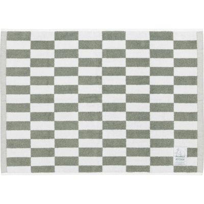 Arabia Finland ručník předložka Checks Mumínci 50 x 70 cm zelený