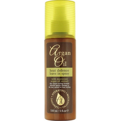 XPel Argan Oil Hydrating Nourishing Cleansing sprej pre tepelnú úpravu vlasov (Nourishes and Moisturises Leaving Hair Shiny, Smooth and Healthy) 150 ml