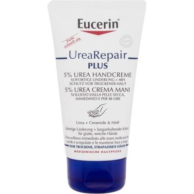 Eucerin UreaRepair Plus 5% Urea Hand Cream хидратиращ крем за ръце с урея 75 ml за жени
