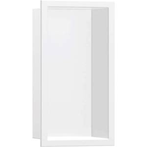 Hansgrohe XtraStoris Original - Ниша за вграждане в стена с рамка, 30x15x7 см, матово бяло 56092700 (56092700)