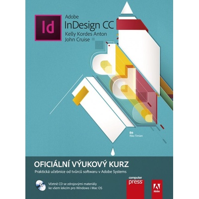 Adobe InDesign CC Kelly Kordes Anton, John Cruise CZ Kniha + CD