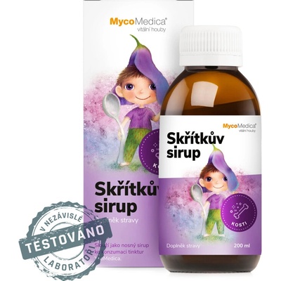 Mycomedica Škriatkov sirup kosti 200 ml