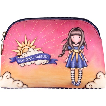 Santoro Голям несесер за аксесоари Santoro Gorjuss Whatever the Weather - Ray of Light (1255GJ02)