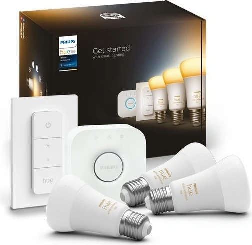 PHILIPS Hue White Ambiance LED3個＋リモコン Philips Hue White Ambiance P4635 od 124 € - Heureka.sk