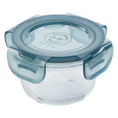 BORMIOLI Dóza skleněná EVO průměr 9,5 cm 180 ml