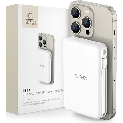 Tech-Protect PB31 10000mAh white