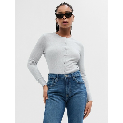 GAP Жилетка с копчета GAP GAP | Siv | ЖЕНИ | M