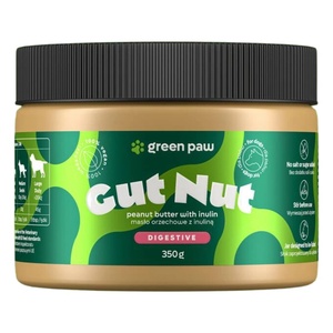 Cosma Cannabis Green Paw Gut Nuts 350g - Фъстъчено масло с инулин за кучета