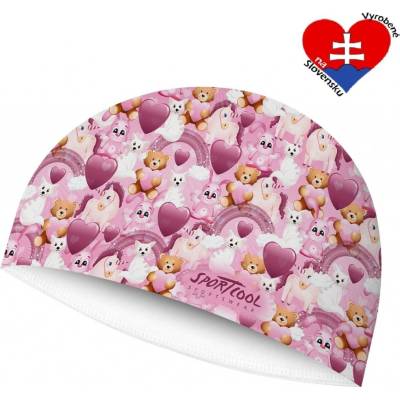 Sportcool Detská čiapka Active Kids 7814 ružová/biela
