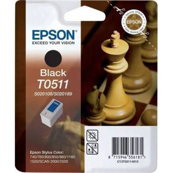 Epson ГЛАВА ЗА EPSON STYLUS 740/760/800/850/860/1160/1520/SCAN 2000/2500 - S020108/S020189 - Black - OUTLET - PN C13T051140 (201EPST051)