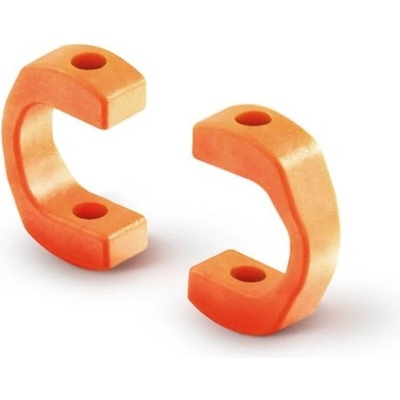 Xray DRIVE SHAFT REPLACEMENT PLASTIC CAP 3.5 MM ORANGE STRONG 4