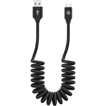 Tellur Кабел Tellur - Extendable, USB-A/USB-C, 1.8 m, черен (TLL155395)