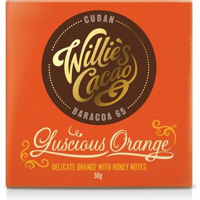 Willie's Cacao Luscious Cuban Orange 65%, 50 g
