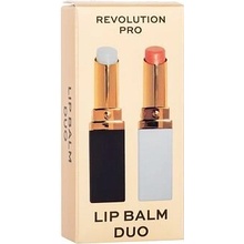 Revolution Pro Lip Balm Duo : balzám na rty Clear Lip Balm 2,7 g + balzám na rty Tinted Lip Balm 2,7 g
