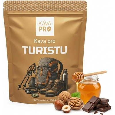KávaPRO káva pro turistu mletí french press 250 g