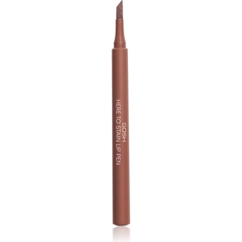 Gosh copenhagen Here To Stain Lip Pen маркер за устни за дълготраен ефект цвят 006 Coffee Stain 1ml