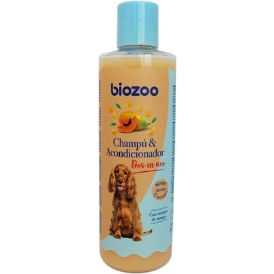 Biozoo Shampoo 2 in 1 Mango - Шампоан и балсам 2 в 1 с масло от манго за кучета 250 мл