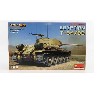 MINIART KAMPFPANZER T-34/85 TANK MILITARY EGYPTIAN 1944 1:35