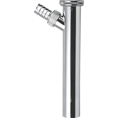 SAPHO Predlžovací kus s odbočkou 1'1 / 4, odpad 32mm, dĺžka 200mm, chróm 0710AR54B7