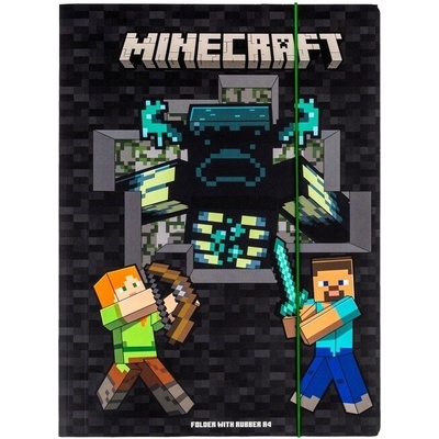 Zložka s gumičkou A4 Minecraft Astra