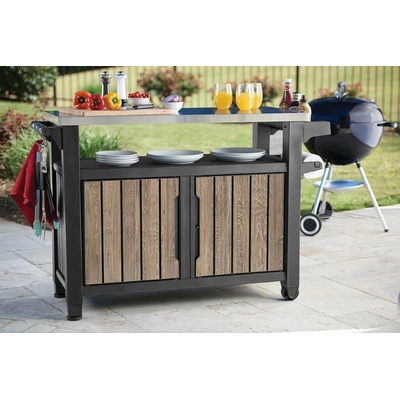 Keter UNITY XL 207L stôl ashwood