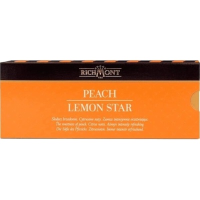 Richmont Excellence Peach Lemon Star Ovocný čaj 12 x 6 g