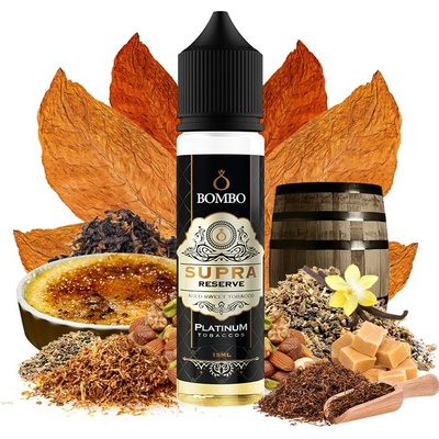 Bombo Shake & Vape Platinum Tobaccos Supra Reserve 15 ml – Zboží Mobilmania