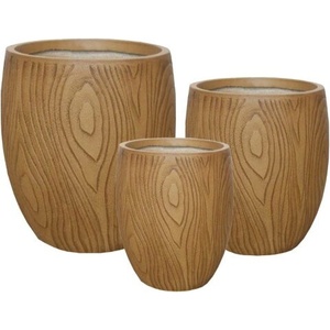  Глинена кашпа 30208 Brown, 38, 5 × 38, 5 × 46 см, кафява