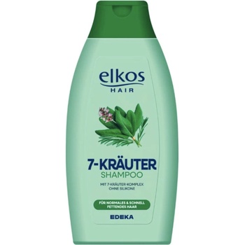 Elkos 7 bylin šampon pro normální a lehce mastící se vlasy 500 ml