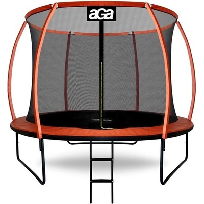 Aga SPORT EXCLUSIVE Trampolína 305 cm Oranžová + ochranná síť + žebřík