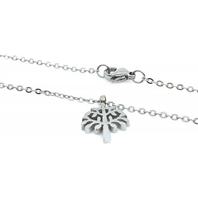 Jan Kos jewellery Řetízek s přívěskem z oceli 12118274