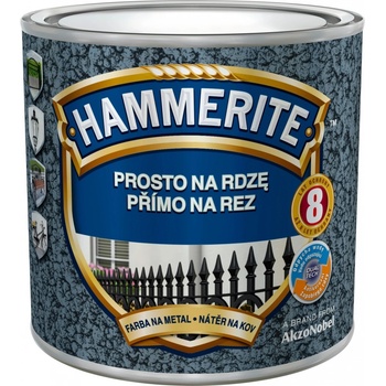 AkzoNobel Hammerite přímo na rez kladívkový tmavě modrý 0,25l