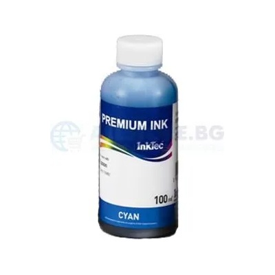 INKTEC Бутилка с мастило INKTEC за HP CC640/CC641/No-300/901, 100 ml, Cyan (INKTEC-HP-4060-100C)