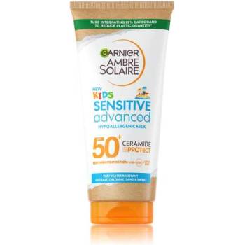 Garnier Ambre Solaire Kids Sensitive Advanced Слънцезащитен крем с висока степен на слънцезащита за чувствителна кожа SPF 50+ 175ml (C6872000)